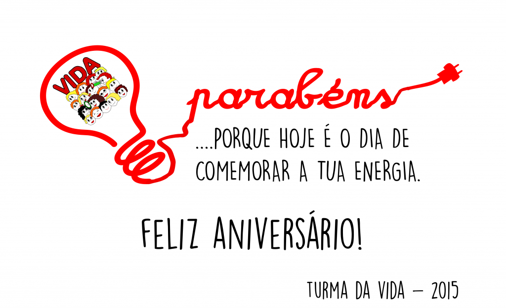cartão de aniversário