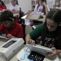 5º ano com tablets