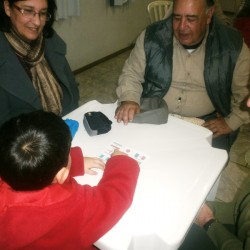 Foto com avós