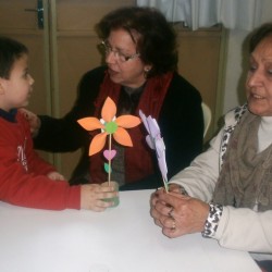 Foto com vovós