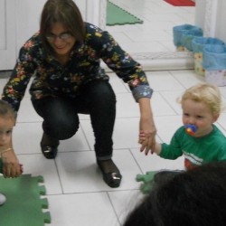 Foto com vovós