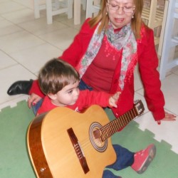 Foto com vovós