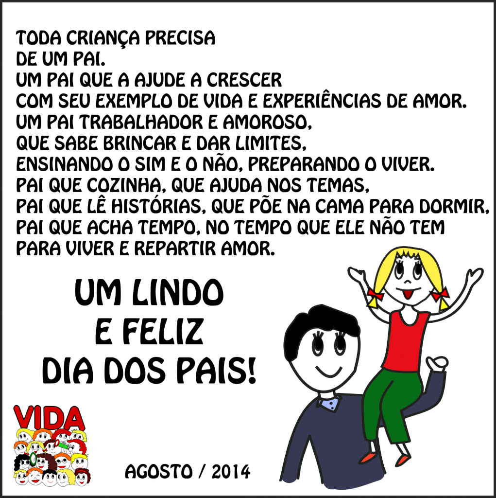 mensagem de dia dos pais
