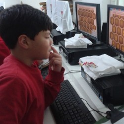alunos jogando
