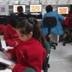 alunos jogando