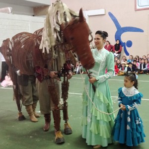 O cavalo "Jon"