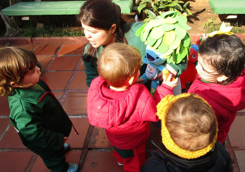Nível Baby estudando as Olimpíadas