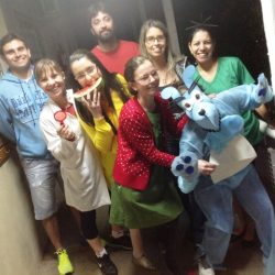professores na noite do pijama