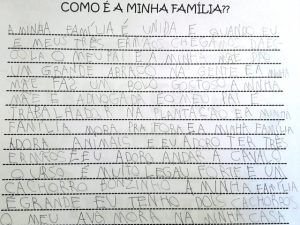 texto do aluno