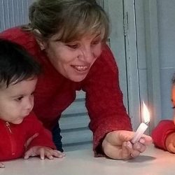 apagando a velinha