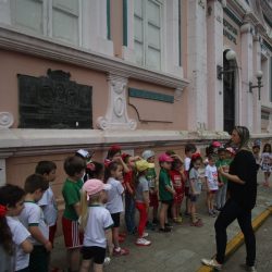 visita à praça