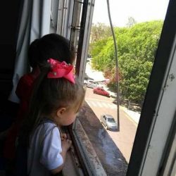 visita à praça
