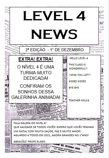 LEVEL 4 NEWS – 2ª EDIÇÃO